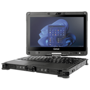 GETAC Getac V110, 29,5 cm (11,6''), Full HD, QWERTY, GPS, puce, USB, USB-C, BT, WiFi, 4G, SSD, Win. 11 Pro, noir, RAM: 16 Go, 2100 mAh