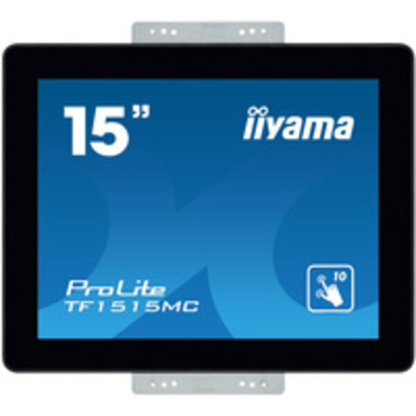 IIYAMA iiyama ProLite TF1515MC-B2, 38.1 cm (15''), Projected Capacitive, 10 TP, black | TF1515MC-B2