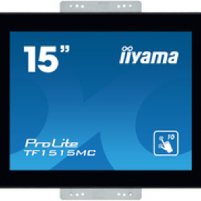 IIYAMA TF1515MC-B2 iiyama ProLite TF1515MC-B2, 38.1 cm (15''), Projected Capacitive, 10 TP, black