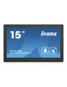 IIYAMA iiyama ProLite IDS, 39.6 cm (15,6''), Projected Capacitive, Full HD, USB, RS232, Ethernet, Android, black | TW1523AS-B1P