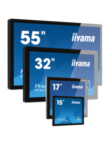IIYAMA TF1615MC-B1 iiyama ProLite Einbau LCDs, 39,6cm (15,6''), Projected Capacitive, 10 TP, Full HD, Kit (USB), schwarz