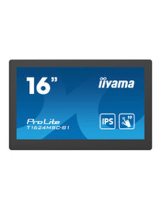 IIYAMA T1624MSC-B1 iiyama ProLite T1624MSC-B1, 39.6 cm (15,6''), Projected Capacitive, 10 TP, Full HD, black