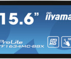 IIYAMA TF1634MC-B8X iiyama ProLite TF1634MC-B8X, 39,6cm (15,6''), Projected Capacitive, 10 TP, Full HD, schwarz