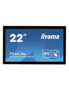 IIYAMA iiyama ProLite TF2234MC-B7X, 54.6cm (21.5''), Projected Capacitive, 10 TP, Full HD, black | TF2234MC-B7X