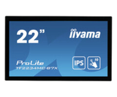 IIYAMA iiyama ProLite TF2234MC-B7X, 54,6 cm (21,5''), capacitif projeté, 10 pts, Full HD, noir