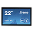 IIYAMA TF2234MC-B7X iiyama ProLite TF2234MC-B7X, 54,6 cm (21,5''), capacitif projeté, 10 pts, Full HD, noir