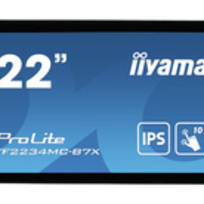 IIYAMA iiyama ProLite TF2234MC-B7X, 54.6cm (21.5''), Projected Capacitive, 10 TP, Full HD, black | TF2234MC-B7X