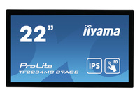 IIYAMA iiyama ProLite TF2234MC-B7AGB, 54,6 cm (21,5''), capacitif projeté, 10 pts, Full HD, noir, USB