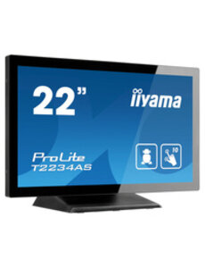 IIYAMA T2234AS-B1 iiyama ProLite T22XX, 54,6 cm (21,5''), capacitif projeté, Full HD, USB, RS232, Ethernet, eMMC, Android, noir