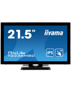 IIYAMA iiyama ProLite T2236MSC-B3, 54.6cm (21.5''), Projected Capacitive, 10 TP, Full HD, black | T2236MSC-B3