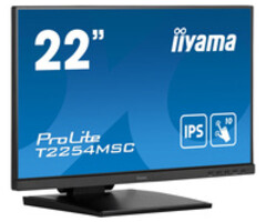 IIYAMA iiyama ProLite T2254MSC-B1AG, 54,6 cm (21,5''), pantalla capacitiva proyectada, 10 TP, Full HD, negro | T2254MSC-B1AG