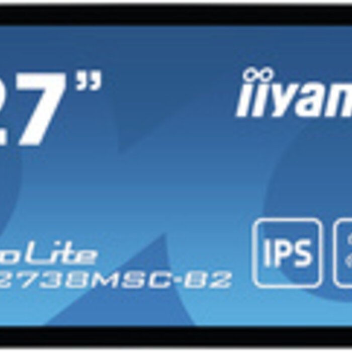 IIYAMA iiyama ProLite TF2738MSC-B2, 68,6 cm (27''), Projected Capacitive, 10 TP, Full HD, black | TF2738MSC-B2