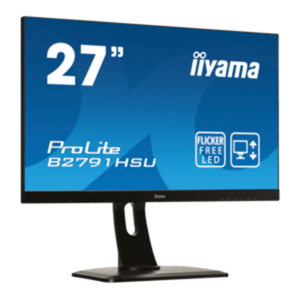 IIYAMA iiyama ProLite XUB27/XB27/B27, 68,6 cm (27''), Full HD, USB, kit (USB), white | XUB2792HSU-W5