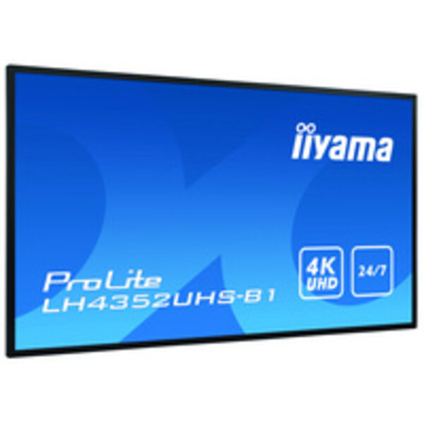 IIYAMA iiyama ProLite LH4352UHS-B1, black | LH4352UHS-B1