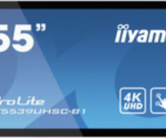 IIYAMA iiyama ProLite TF5539UHSC-B1AG, 139 cm (55''), pantalla capacitiva proyectada, 4K, negro | TF5539UHSC-B1AG
