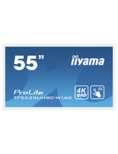 IIYAMA iiyama ProLite TF5539UHSC-W1AG, 139cm (55''), Projected Capacitive, 4K, white | TF5539UHSC-W1AG