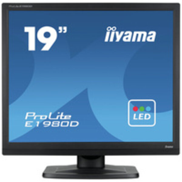 IIYAMA iiyama ProLite E1980SD-B1, 48.3 cm (19''), zwart | E1980D-B1