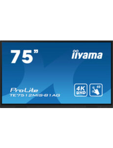 IIYAMA iiyama ProLite TE7512MIS-B1AG, 190.5 cm (75''), infrared, 4K, black | TE7512MIS-B1AG