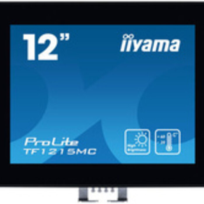 IIYAMA TF1215MC-B1 iiyama ProLite TF1215MC-B2, 30,5cm (12''), Projected Capacitive, 10 TP, schwarz
