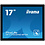 IIYAMA TF1734MC-B7X iiyama ProLite Einbau LCDs, 43,2cm (17''), Projected Capacitive, 10 TP, Kit (USB), schwarz