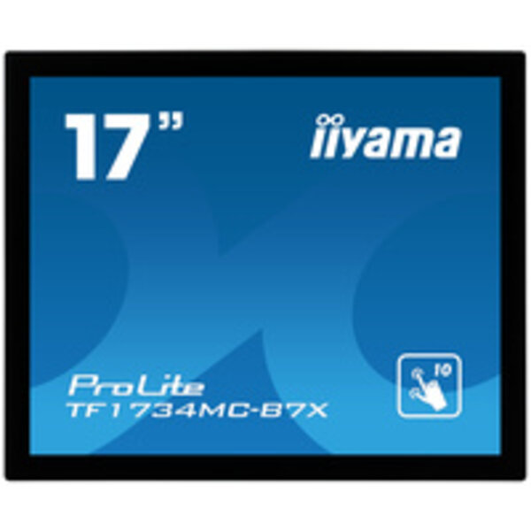 IIYAMA iiyama  TF1734MC-B7X, 43.2 cm (17''), Projected Capacitive, 10 TP, black | TF1734MC-B7X