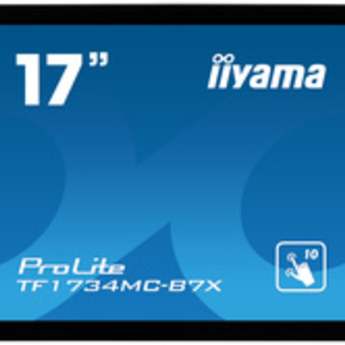 IIYAMA iiyama  TF1734MC-B7X, 43.2 cm (17''), Projected Capacitive, 10 TP, black | TF1734MC-B7X
