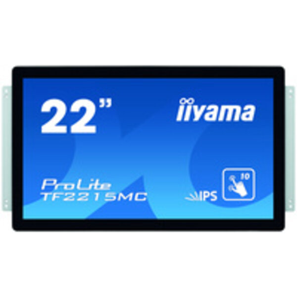 IIYAMA iiyama ProLite TF2215MC-B2, 54.6cm (21.5''), Projected Capacitive, 10 TP, Full HD, black | TF2215MC-B2