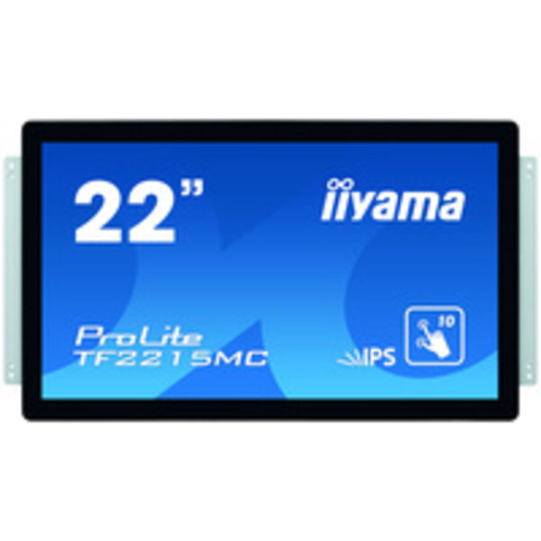 IIYAMA TF2215MC-B2 iiyama ProLite TF2215MC-B2, 54,6 cm (21,5''), capacitif projeté, 10 pts, Full HD, noir