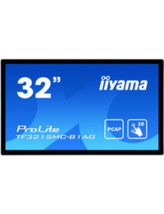 IIYAMA iiyama ProLite TF3215MC-B1AG, 80cm (31,5''), Projected Capacitive, Full HD, black | TF3215MC-B1AG