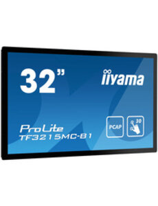 IIYAMA iiyama ProLite TF3215MC-B1, 80cm (31,5''), Projected Capacitive, Full HD, zwart | TF3215MC-B1