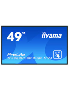 IIYAMA TF4939UHSC-B1AG iiyama ProLite TF4939UHSC-B1AG, 123cm (48,5''), Projected Capacitive, 15 TP, 4K, schwarz