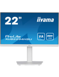 IIYAMA XUB2294HSU-W2 iiyama ProLite XUB2294HSU-W2, VA Matrix, 54,6cm (21,5''), weiß