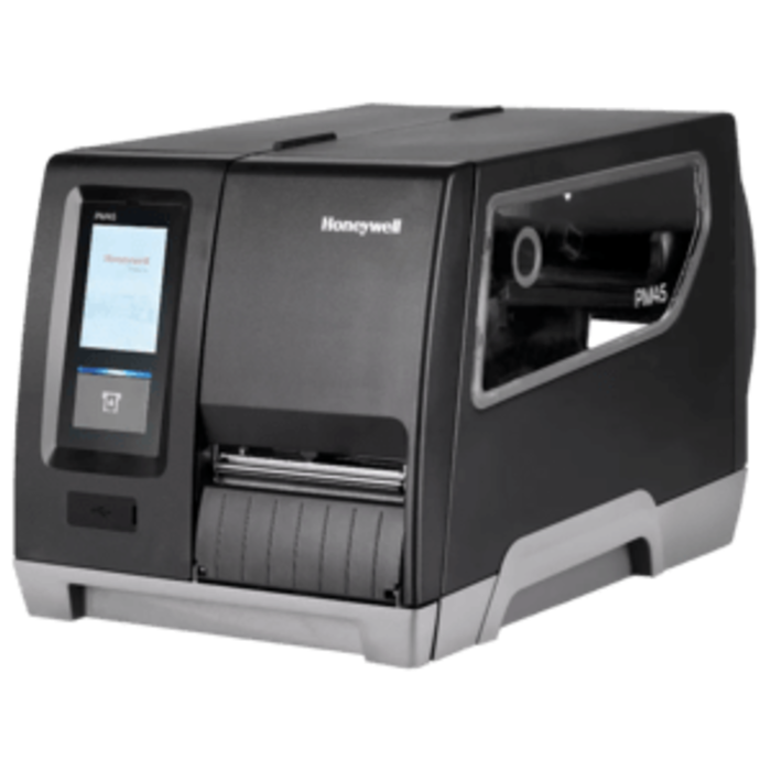 Honeywell Honeywell PM45, 24 Punkte/mm (600dpi), Peeler, Disp., USB, USB-Host, RS232, LPT, Ethernet, 256MB RAM / 512MB Flash
