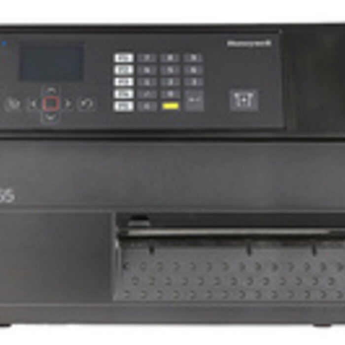 Honeywell PX65A00000010200 Honeywell PX65A 8 pts/mm (203 dpi), décolleur, ré-enrouleur, LTS, écran (couleur), Ethernet, multi-IF