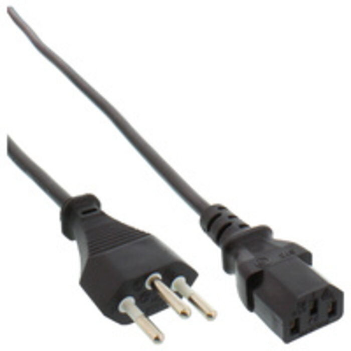 Cable de alimentación CH, 1,8 m, 3 pines