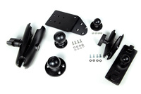 Honeywell VM2012BRKTKIT RAM-Montagesatz für VMC und Tastatur - Runder Sockel, mittlerer Arm, 215 mm