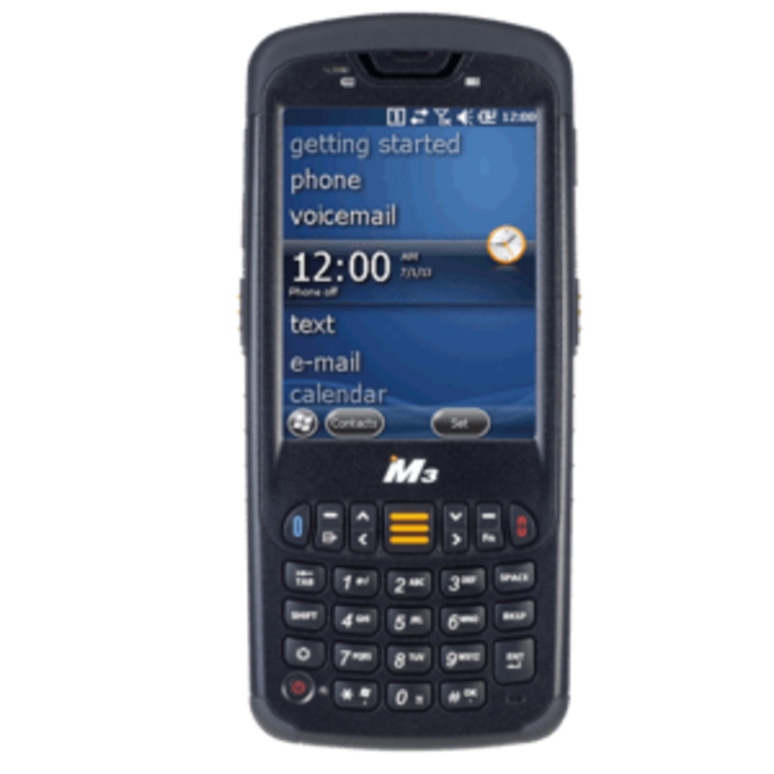 M3 Teléfono móvil M3 BK10, 1D, LR, 8,9 cm (3,5''), QWERTY, GPS, USB, Bluetooth, WLAN | BK100N-W10VAE-00