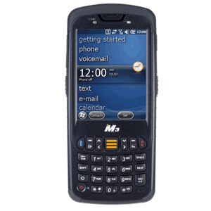 M3 M3 Mobile BK10, 1D, LR, 8,9cm (3,5''), QWERTY, GPS, USB, BT, WLAN, 512MB RAM / 8GB Flash