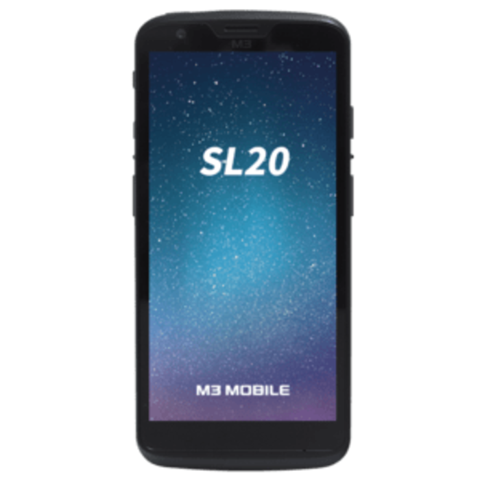 M3 SL204C-R2CHSE-HF-01 M3 Mobile SL20, 2D, SE4710, USB, USB-C, BT (BLE, 5.0), WLAN, 4G, NFC, GPS, GMS, Android