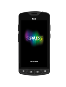 M3 S15X4C-Q3CFSE-HF M3 Mobile SM15 X, 2D, SE4750, BT (BLE), WLAN, 4G, NFC, GPS, GMS, erw. Akku, Android