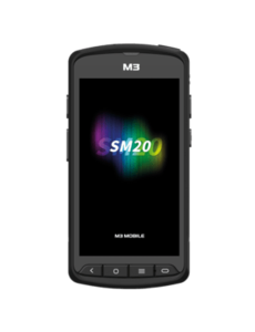 M3 M3 Mobile SM20x, 2D, SF, USB, BT (5.1), WLAN, 4G, NFC, GPS, disp., GMS, RB, zwart, Android | SM2X4R-RFCHSS-HF