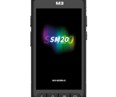 M3 M3 Mobile SM20x, 2D, SF, USB, BT (5.1), Wi-Fi, 4G, NFC, GPS, disp., GMS, RB, black, Android | SM2X4R-RFCHSS-HF