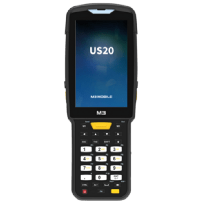 M3 S20X4C-Q2CWSE-HF M3 Mobile US20X, 2D, SE4770, BT, WLAN, 4G, NFC, Func. Num., GPS, hot-swap, Android