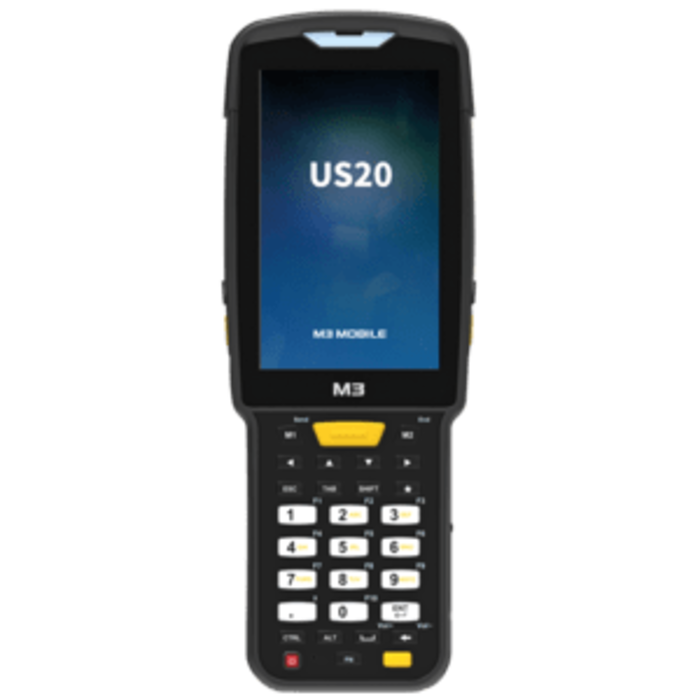 M3 S20X4C-Q2CWSE-HF M3 Mobile US20X, 2D, SE4770, BT, Wi-Fi, 4G, NFC, Func. Num., GPS, hot-swap, Android