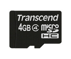 TS4GUSDC4 Micro SDHC Karte