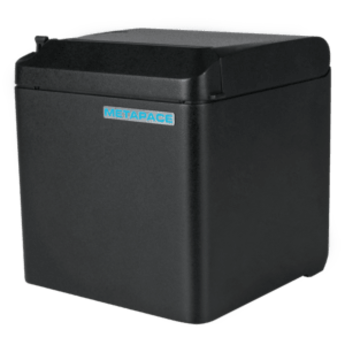 METAPACE Metapace T-40, USB, RS232, Ethernet, 8 pts/mm (203 dpi), massicot, noir, 82,5 mm