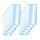Panasonic screen protector, pack of 10, Screen protector, pack of 10, fits for: TOUGHBOOK T1