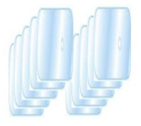 PANASONIC Panasonic Schutzfolie, 10 Stück, Screen protector, pack of 10, fits for: TOUGHBOOK T1, passend für: TOUGHBOOK T1