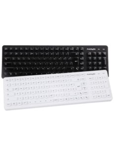 PREH KEYTEC PrehKeyTec SIK 2500, QWERTZ, alfa, USB, wit | 90327-102/1800