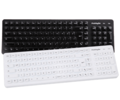 PREH KEYTEC 90327-102/1800 PrehKeyTec SIK 2500, QWERTZ, alpha, USB, blanc